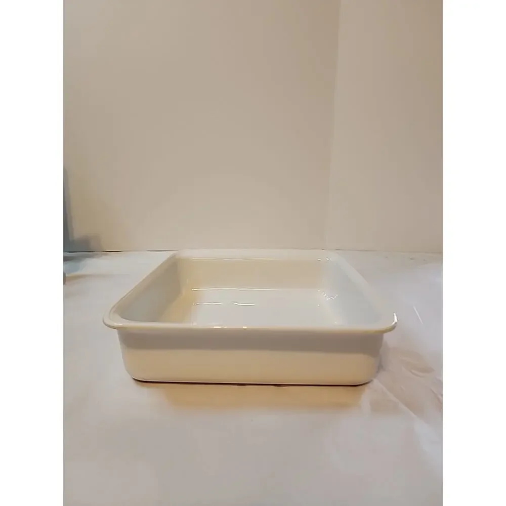 Vintage CORNING WARE Square Baking Pan BLUE CORNFLOWER P-322 8x8x2 Two Qt
